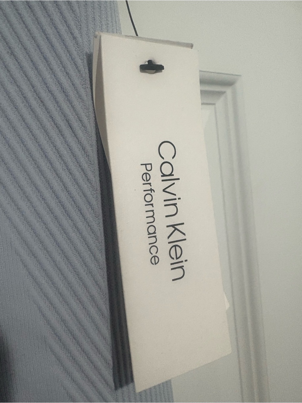 NWT Calvin Klein Powder Blue Performance 7/8 Leggings - Picture 5 of 7